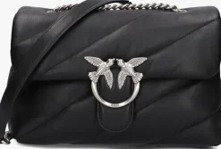 zwarte pinko schoudertas love puff classic