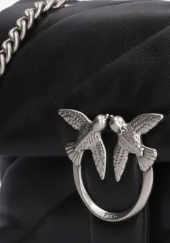 zwarte pinko schoudertas love puff classic