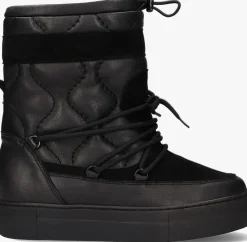 zwarte red-rag snowboots 74654