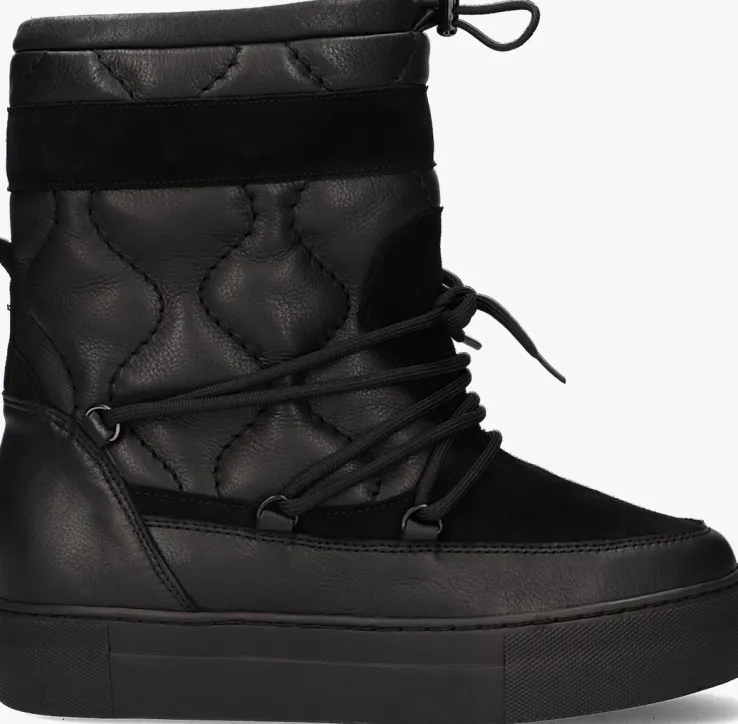 zwarte red-rag snowboots 74654