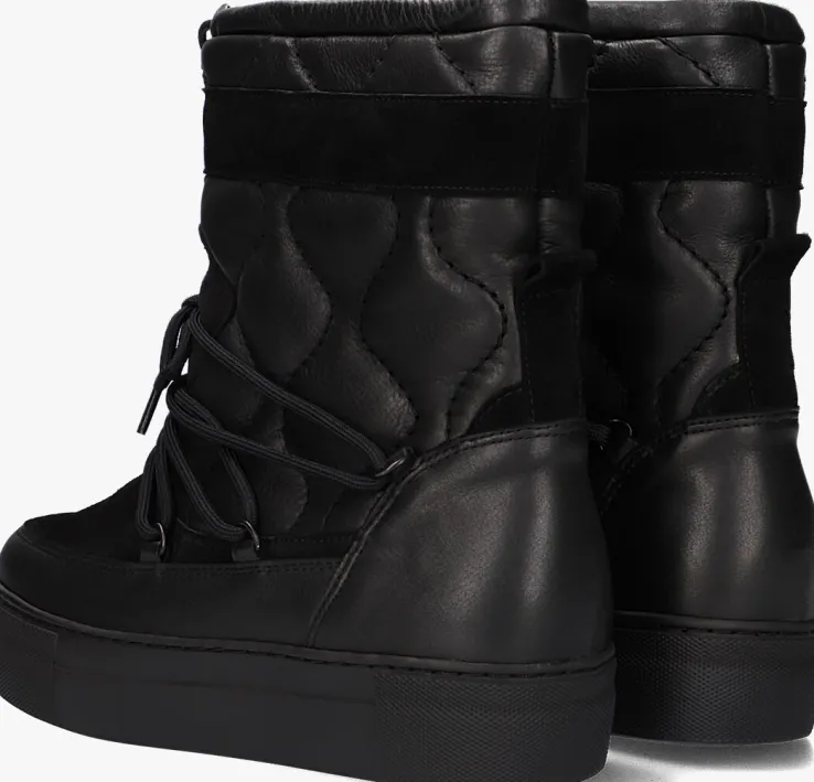 zwarte red-rag snowboots 74654