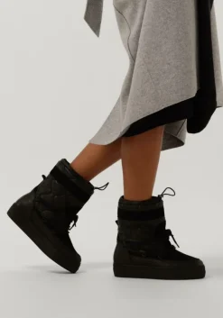 zwarte red-rag snowboots 74654