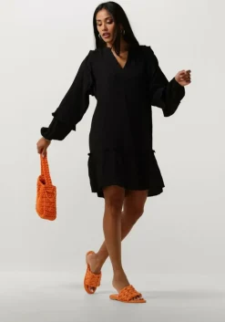 zwarte refined department mini jurk jordan