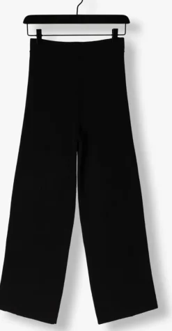 zwarte resort finest pantalon knitted pants