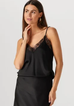 zwarte resort finest top camisole wih lace
