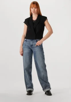 zwarte rosemunde top beatha capsleeve