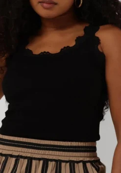 ROSEMUNDE e top silk top w/ lace><noscript><img width=