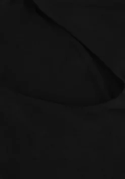 zwarte rosemunde t-shirt billie capsleeve v-neck