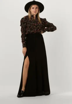 zwarte rough studios maxirok dustin skirt