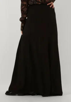 zwarte rough studios maxirok dustin skirt