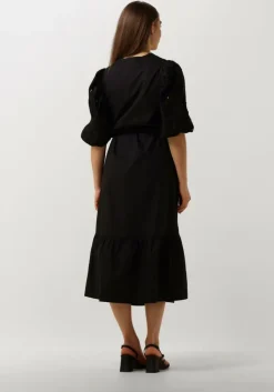 zwarte scarlett poppies midi jurk istanbul