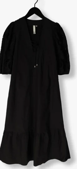 zwarte scarlett poppies midi jurk istanbul