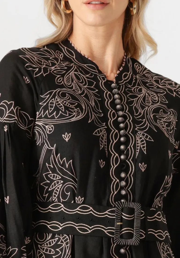 SCARLETT POPPIES e mini jurk berite short dress>DAMES Jurken