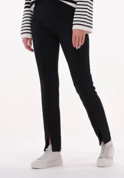 zwarte second female pantalon fique trousers