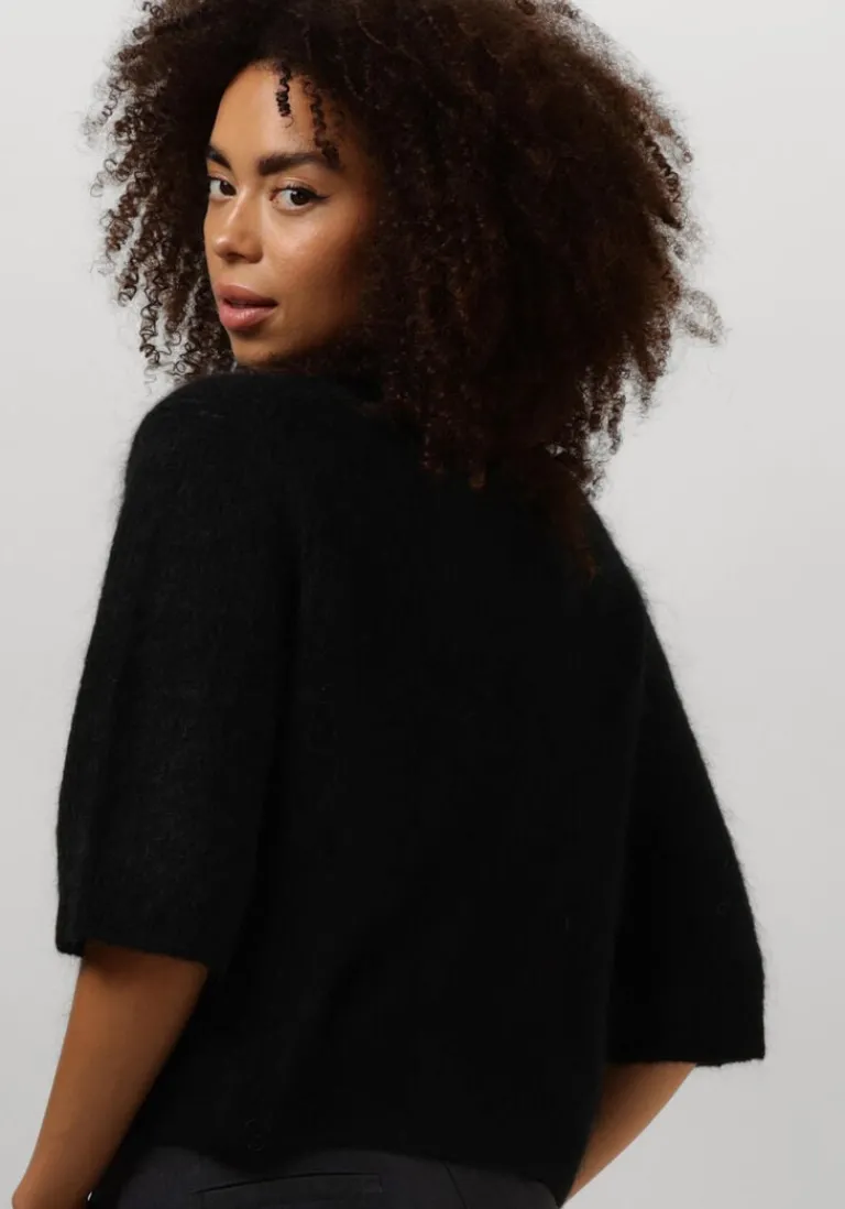 SECOND FEMALE e vest andria knit cardigan>DAMES Truien & Vesten