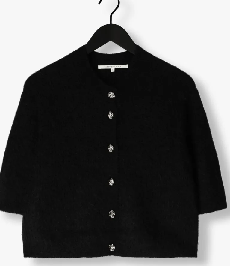 SECOND FEMALE e vest andria knit cardigan>DAMES Truien & Vesten