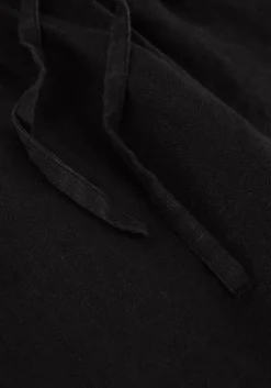 zwarte selected femme broeken slflinnie mw linen shorts