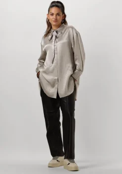 zwarte selected femme lange broeken slfannemai mw leather pant