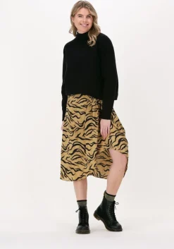 zwarte selected femme trui slfcali ls knit crop b