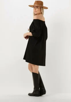 zwarte semicouture mini jurk s4sk26 dress
