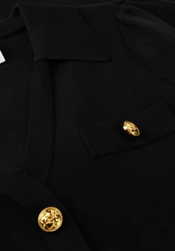 zwarte silvian heach mini jurk gpp23246ve