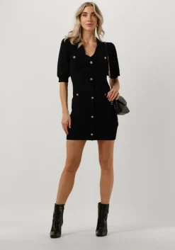 zwarte silvian heach mini jurk gpp23246ve