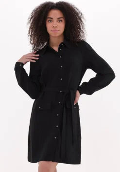 zwarte silvian heach mini jurk dress karasu