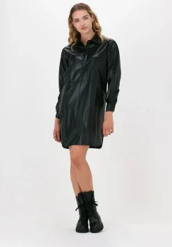 zwarte simple mini jurk tessa