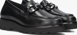 zwarte sioux loafers meredira