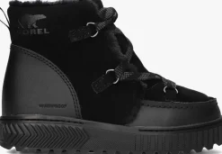 zwarte sorel snowboots ona ave alpine boot dames