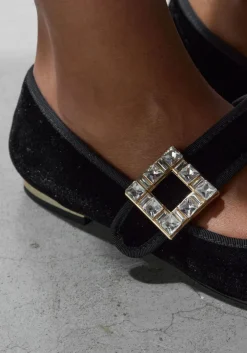 zwarte stefano lauran ballerina's bailarina adorno