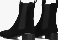 zwarte stefano lauran chelsea boots botin plano
