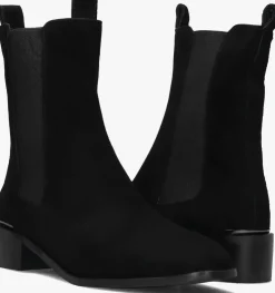 zwarte stefano lauran chelsea boots botin plano