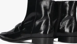 zwarte stefano lauran enkellaarsjes 22102