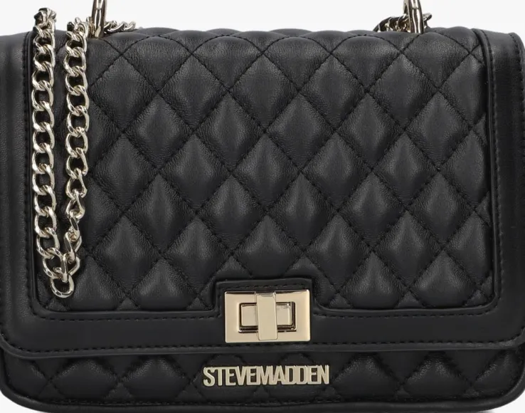 zwarte steve madden schoudertas bmona-q