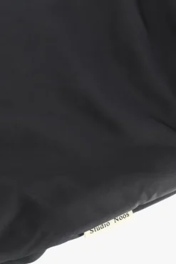 zwarte studio noos shopper puffy mom-bag