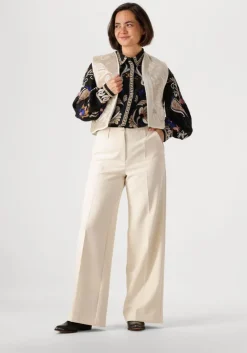 zwarte summum blouses blouse embroirered voile