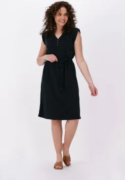 SUMMUM e midi jurk dress washed modal pique>DAMES Jurken