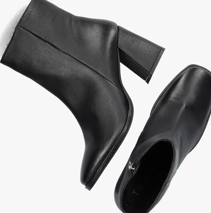 zwarte tango enkellaarsjes lori 501