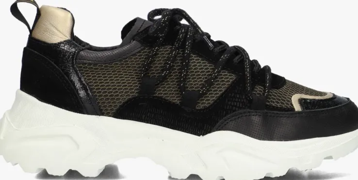 zwarte tango lage sneakers alicia 2