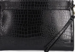 zwarte ted baker clutch crocey