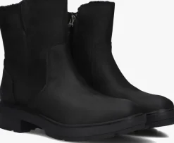 zwarte timberland enkelboots brimfield mid