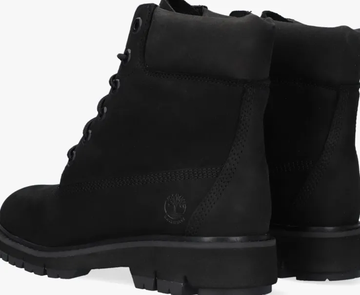 zwarte timberland veterboots lucia way 6in boot