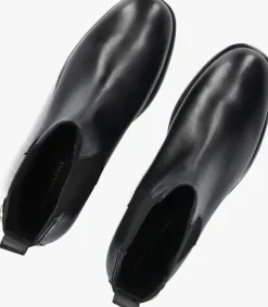 zwarte tommy hilfiger chelsea boots th stud