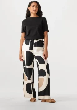 TOMMY HILFIGER e t-shirt reg stripe gold btn c-nk ss>DAMES Tops & T-Shirts