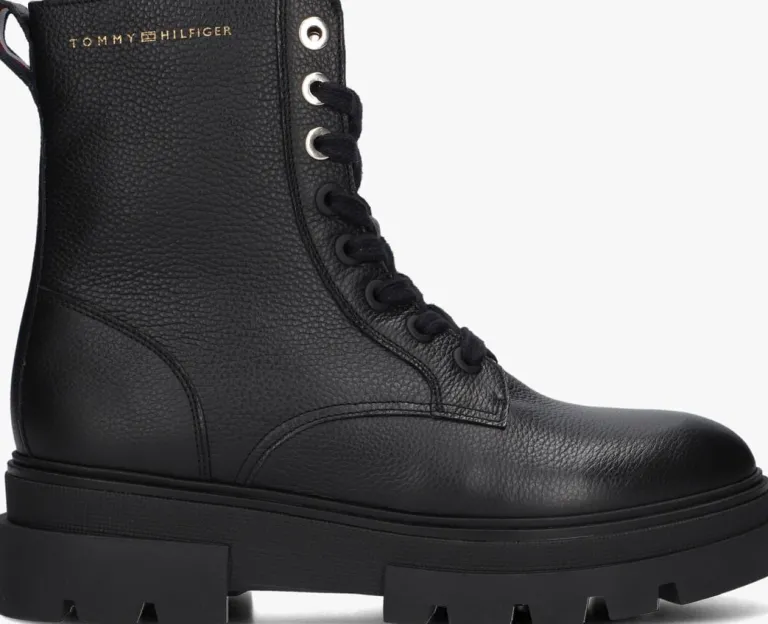 TOMMY HILFIGER e veterboots bicolor lace-up>DAMES Boots