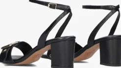 zwarte toral sandalen met hak melissa led