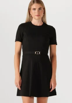 zwarte twinset milano mini jurk 252tp2607