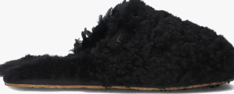 UGG e pantoffels w maxi curly slide>DAMES Pantoffels
