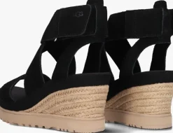 zwarte ugg sandalen ileana ankle